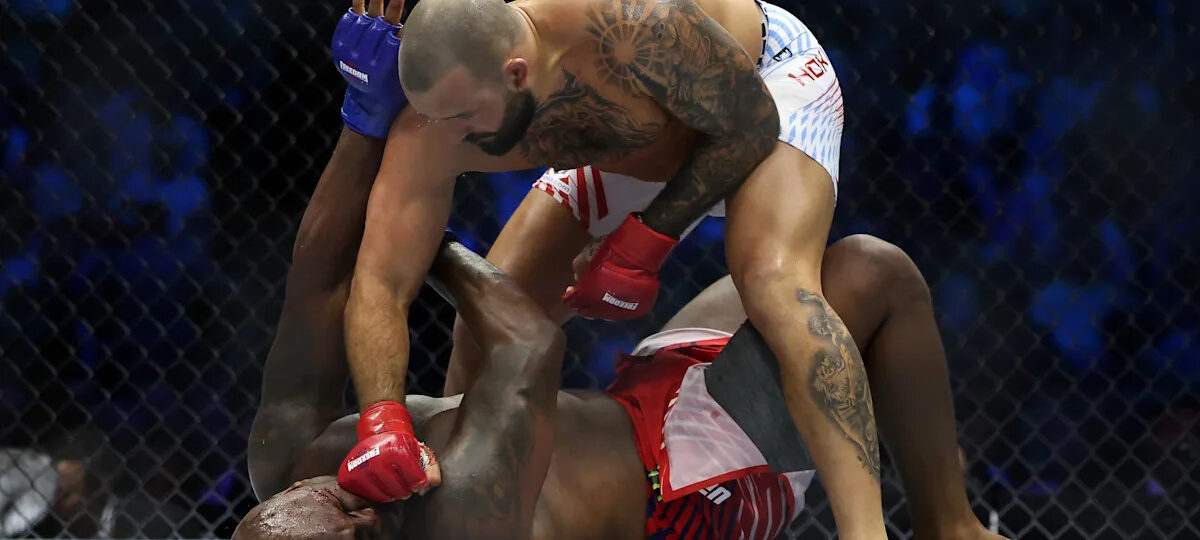 Highlights! Cringy Josh Hokit dominates exhausted Derrick Lewis, scores second round finish at UFC White House