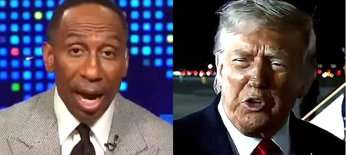 ‘Come Get Some!’ Stephen A. Smith Dares Trump to Throw Down After ‘Low IQ’ Rant Amid Knicks Debacle