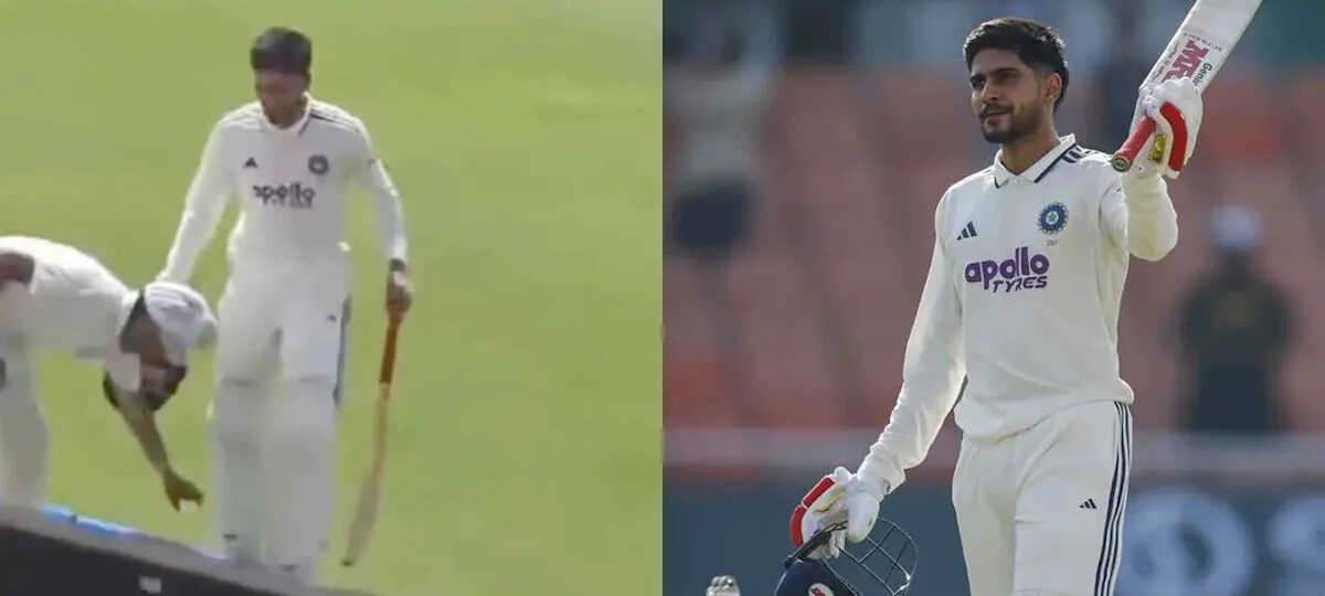 Ball boy touches Shubman Gill's feet after India captain's century vs Afghanistan; video goes viral - WATCH