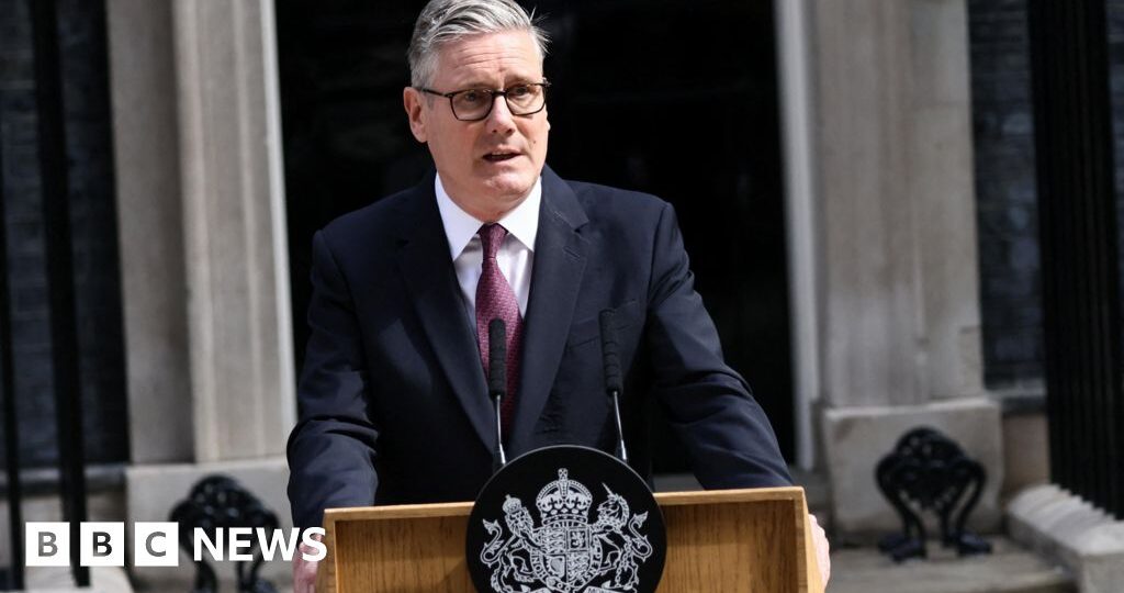 Watch and read Keir Starmer's resignation speech in full