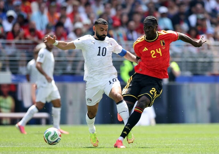 Belgium and Egypt draw 1-1 in World Cup group game