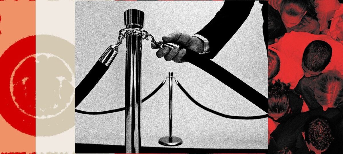In the new Gilded Age, everything is a private club