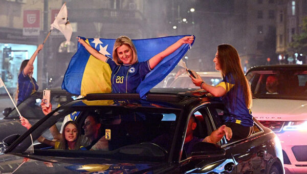 Parties everywhere, colour in the stands… World Cup fun