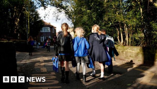 Ministers want 60% of children walking or cycling to school by 2035