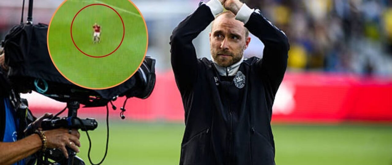 The moment Christian Eriksen collapsed during Denmark vs Ukraine; Man United and Spurs release statements