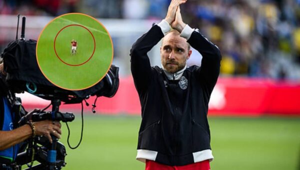 The moment Christian Eriksen collapsed during Denmark vs Ukraine; Man United and Spurs release statements