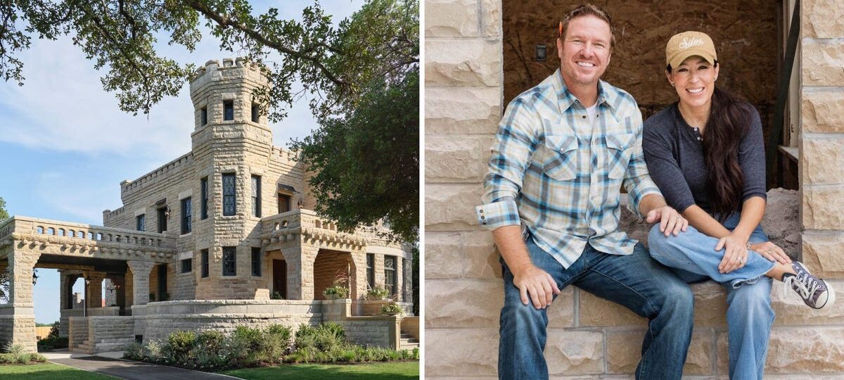 Chip and Joanna Gaines are selling the 135-year-old castle they renovated for nearly $2.7 million. Take a look inside.