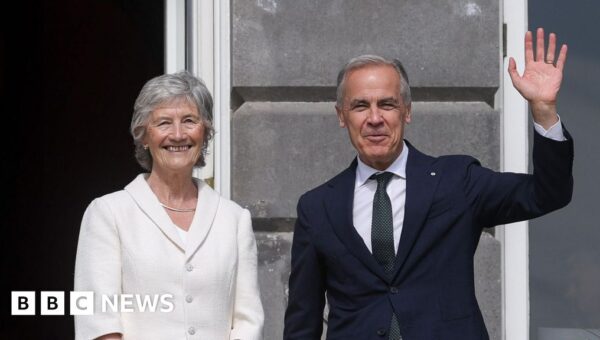 Mark Carney visits ancestral village in Mayo