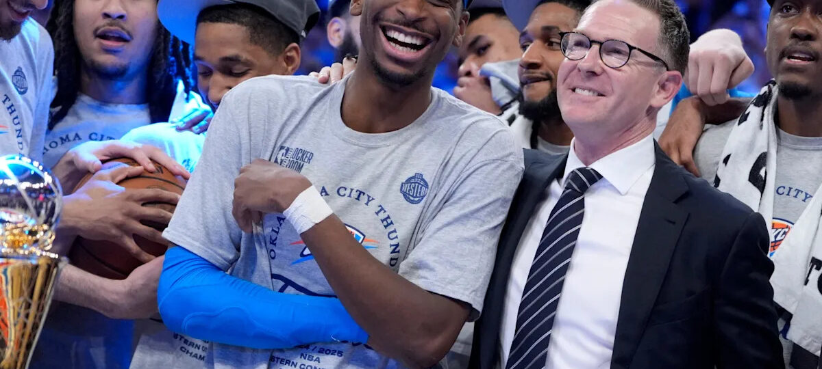 Thunder GM Sam Presti fights back against 'bully pulpit' attacking Shai Gilgeous-Alexander