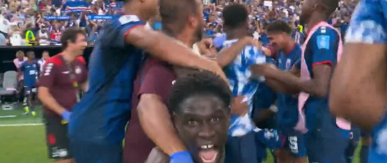 VIDEO: Insane scenes as Cape Verde find out they’ve qualified for World Cup knockout stages