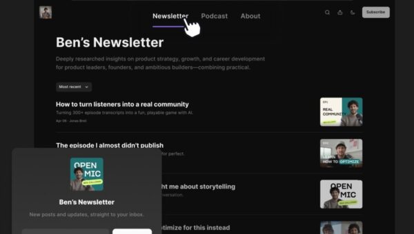 Podcasting platform Riverside enters the newsletter publishing game