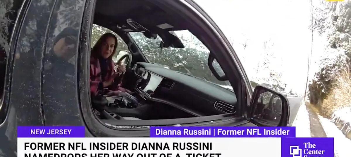 WATCH: Body Cam Footage Shows Embattled NFL Insider Dianna Russini Name-Dropping During Traffic Stop