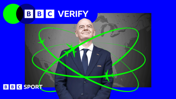 27 flights, 24 matches: The carbon cost of Fifa president’s World Cup tour