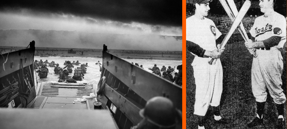 Why Major League Baseball cancelled all games in June 1944 to support the allied invasion of Normandy