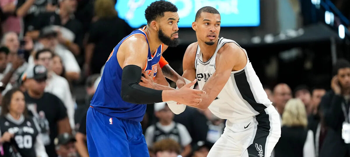 Karl-Anthony Towns is outplaying Victor Wembanyama, Knicks are two wins from title because of it