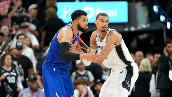 Karl-Anthony Towns is outplaying Victor Wembanyama, Knicks are two wins from title because of it