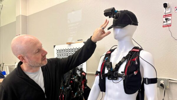 First look: This weird wearable device turns human workers into robot data collectors