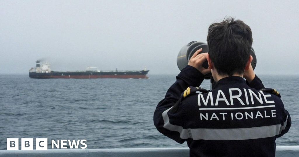France seized sanctioned Russian oil tanker with UK help, Macron says