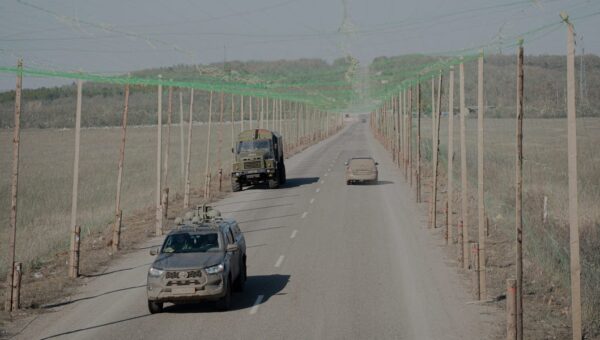 Ukraine lined its roads with enough anti-drone netting this year to cover the length of Florida