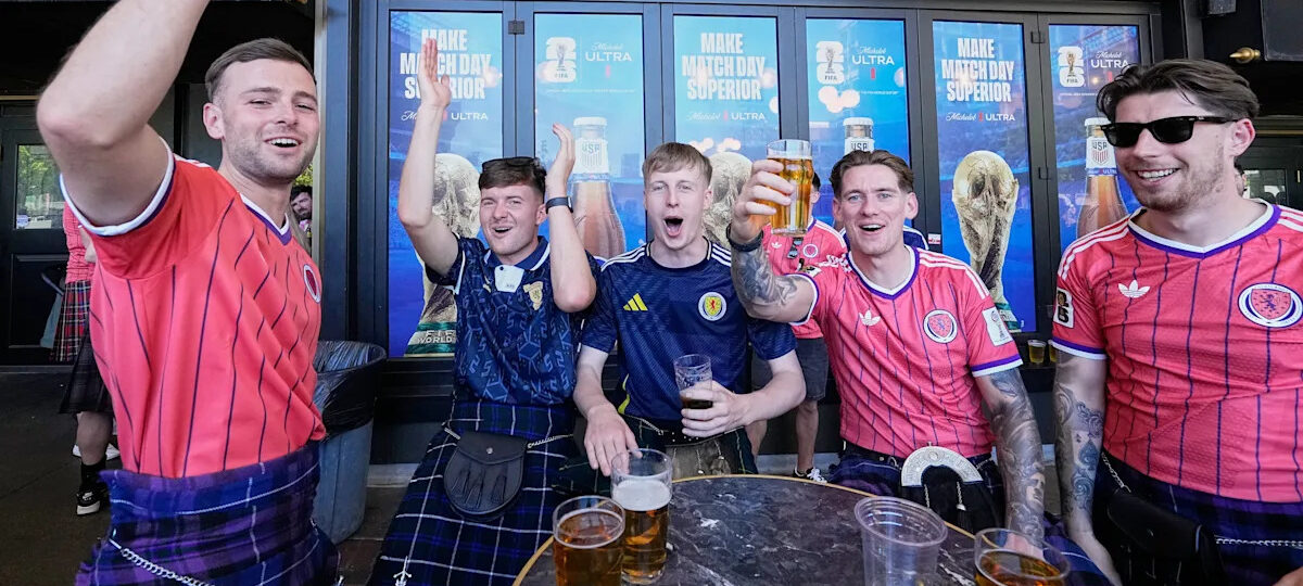 Boston, Scotland World Cup fans brought together in soccer kinship, celebration and love of beer