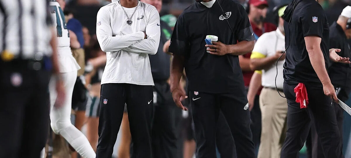 Jalen Hurts and his wife Bry Burrows attended DeVonta Smith’s wedding