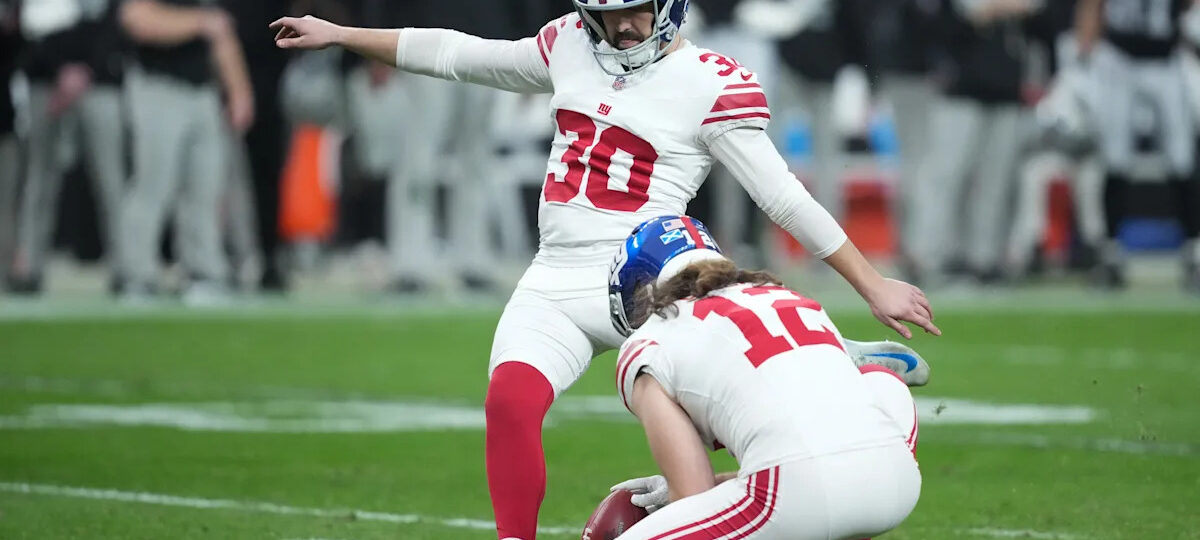 New York Giants' Ben Sauls struggles following Jason Sanders release