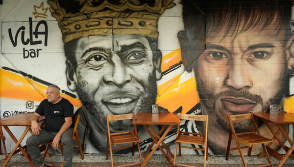 Soccer great Pelé’s legacy shines on in his one-time home ahead of the World Cup