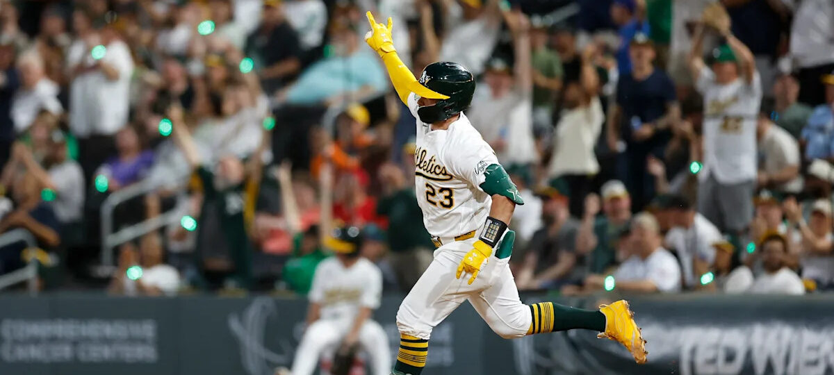 A's beat Rockies 6-4 as Lawrence Butler scores on a throwing error and adds an RBI single
