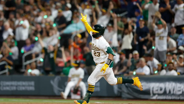 A’s beat Rockies 6-4 as Lawrence Butler scores on a throwing error and adds an RBI single