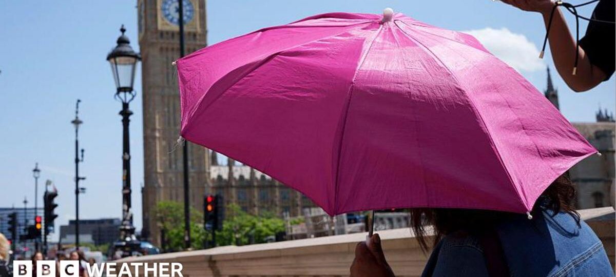 UK set for hottest June day on record as searing heat continues