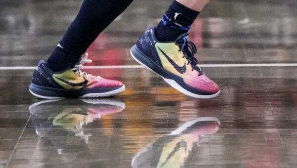 Caitlin Clark dons Taylor Swift-themed shoes in Fever win vs. Sky
