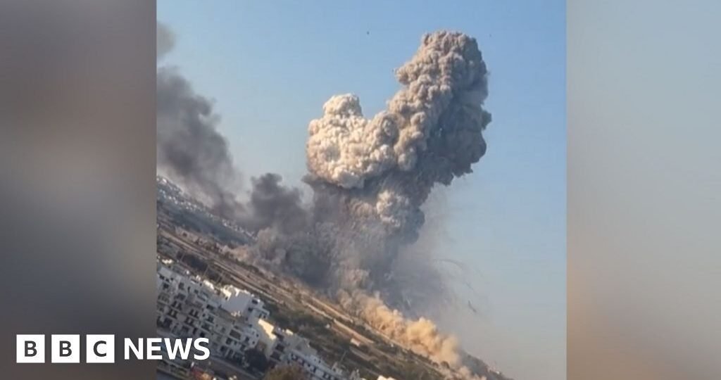 Watch: Explosion at fireworks factory in Malta