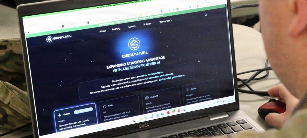 1.5 million Defense Department workers are now using the military's generative AI every day, Pentagon official says