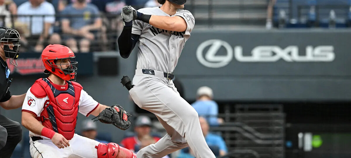 Yankees’ Spencer Jones crushes no-doubter for first MLB homer in win over Guardians