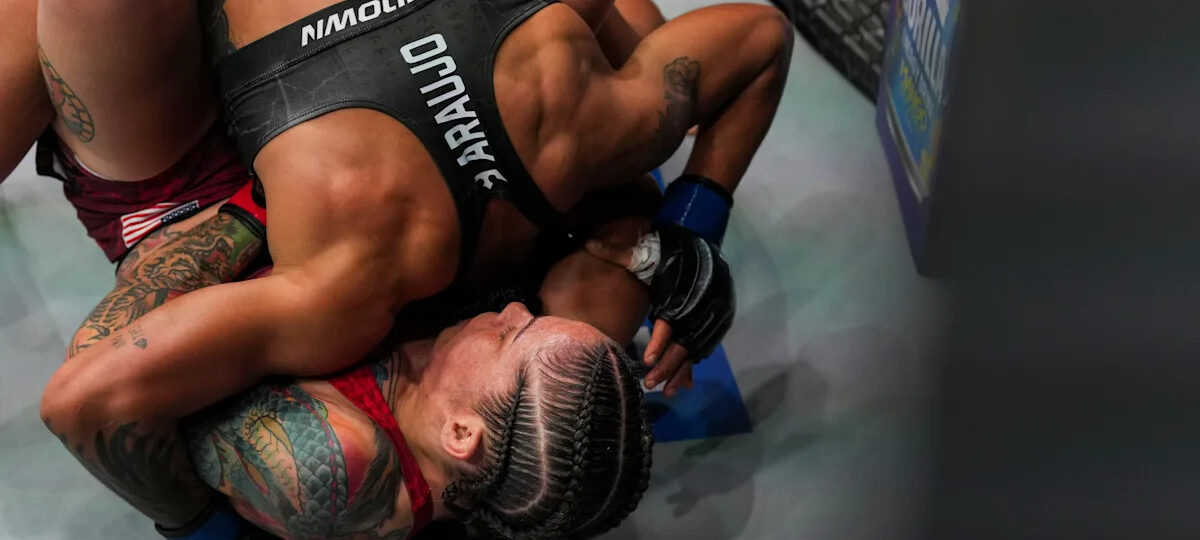 PFL San Diego video: Liz Carmouche savvy as ever with first guillotine