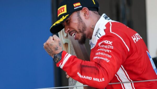 Kim Kardashian’s Phone Call to Lewis Hamilton After Barcelona GP Win Says Everything