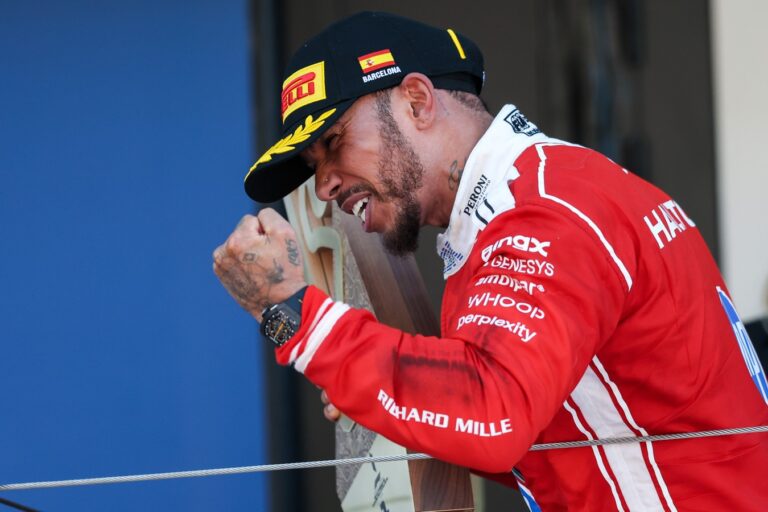 Kim Kardashian’s Phone Call to Lewis Hamilton After Barcelona GP Win Says Everything