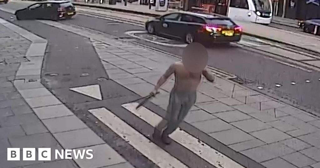 CCTV shows moments leading up to arrest in anti-Muslim attacks probe