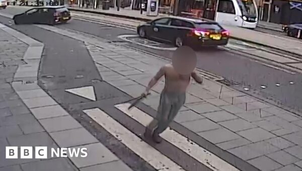 CCTV shows moments leading up to arrest in anti-Muslim attacks probe
