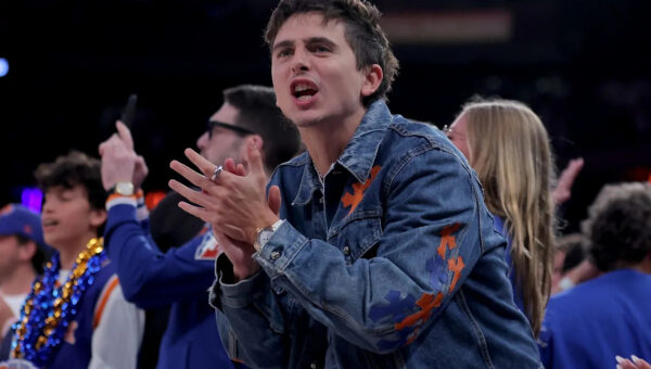 'Way rather this than the Oscars': Timothée Chalamet celebrates Knicks' championship