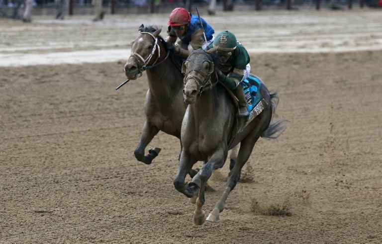 Kentucky Derby-winner Golden Tempo wins 158th Belmont Stakes