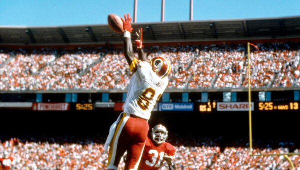 Who is the greatest wide receiver in Washington’s NFL history?