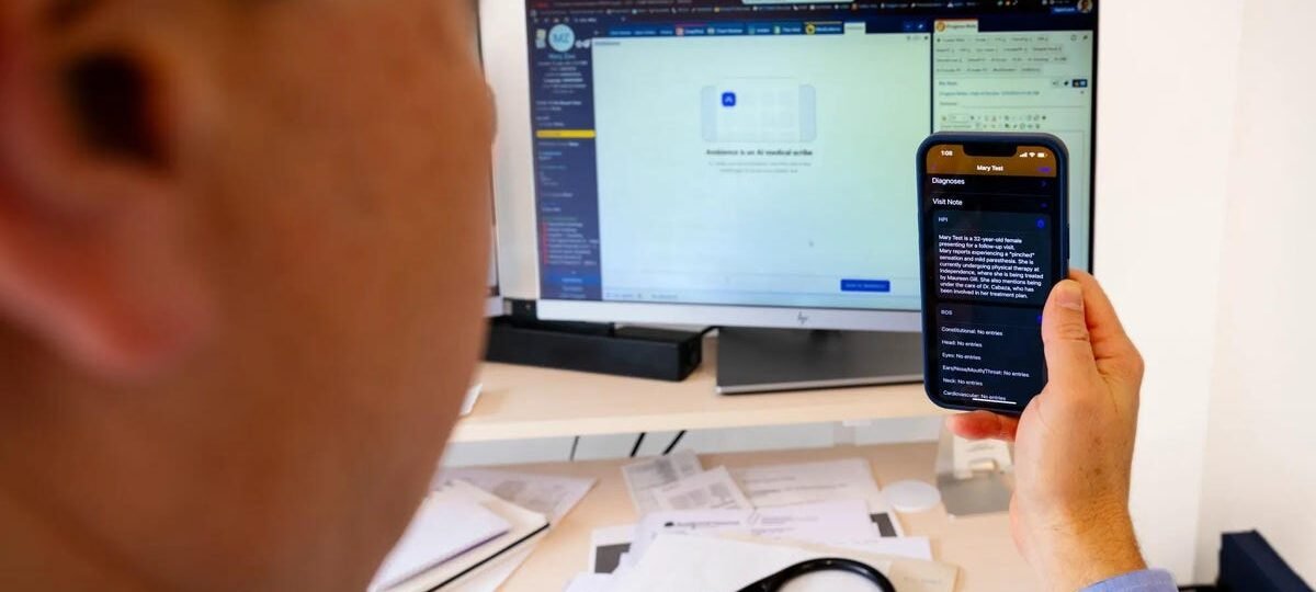 Cleveland Clinic's chief digital officer says its AI scribe is giving some doctors 'joy' again