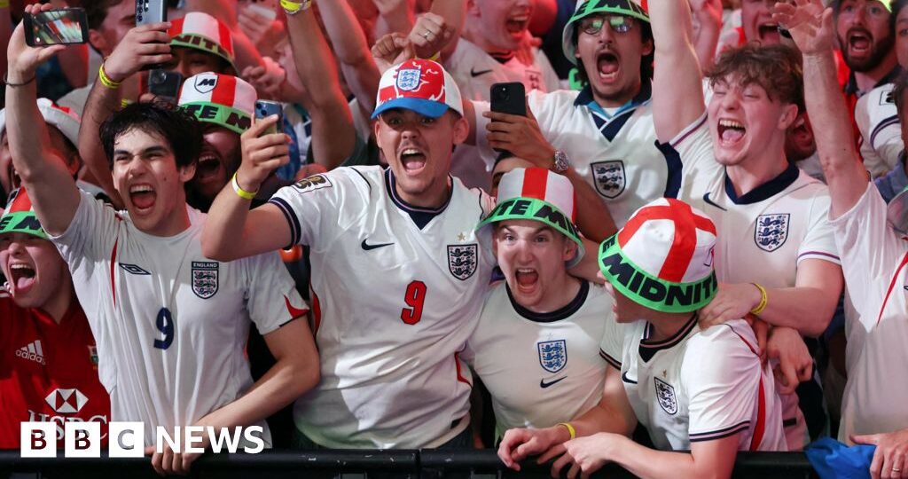 Watch: Fans celebrate England’s 4-2 World Cup victory over Croatia