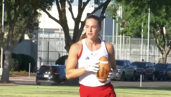 Good Sports: Former Bulldog track and field athlete aims to be flag football Olympian