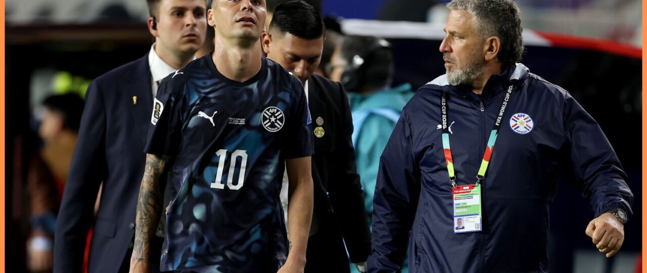 Paraguay’s Almiron becomes first player to get sent off at World Cup under new FIFA rule