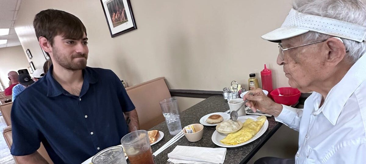 I started caregiving to support myself through nursing school. A 96-year-old man became one of my best friends.