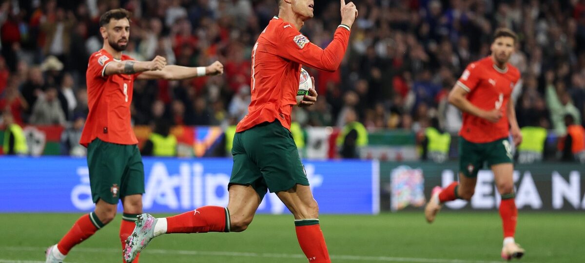 Watch: Cristiano Ronaldo scores his second goal of the game vs Uzbekistan