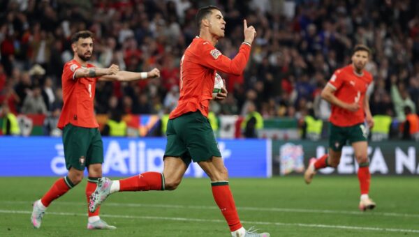 Watch: Cristiano Ronaldo scores his second goal of the game vs Uzbekistan