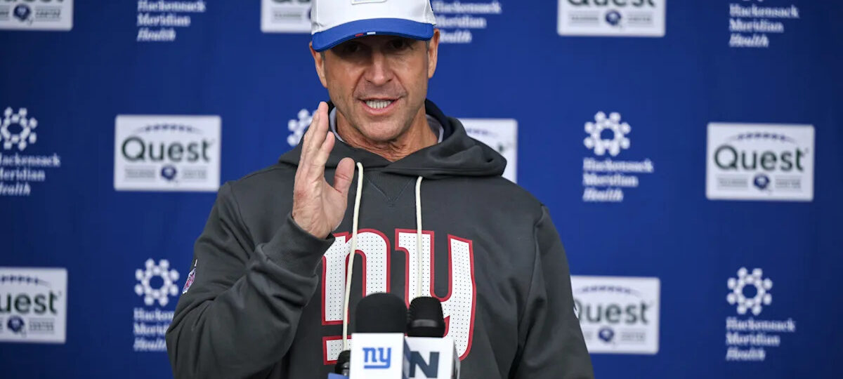 John Harbaugh passed first test as New York Giants' new leader